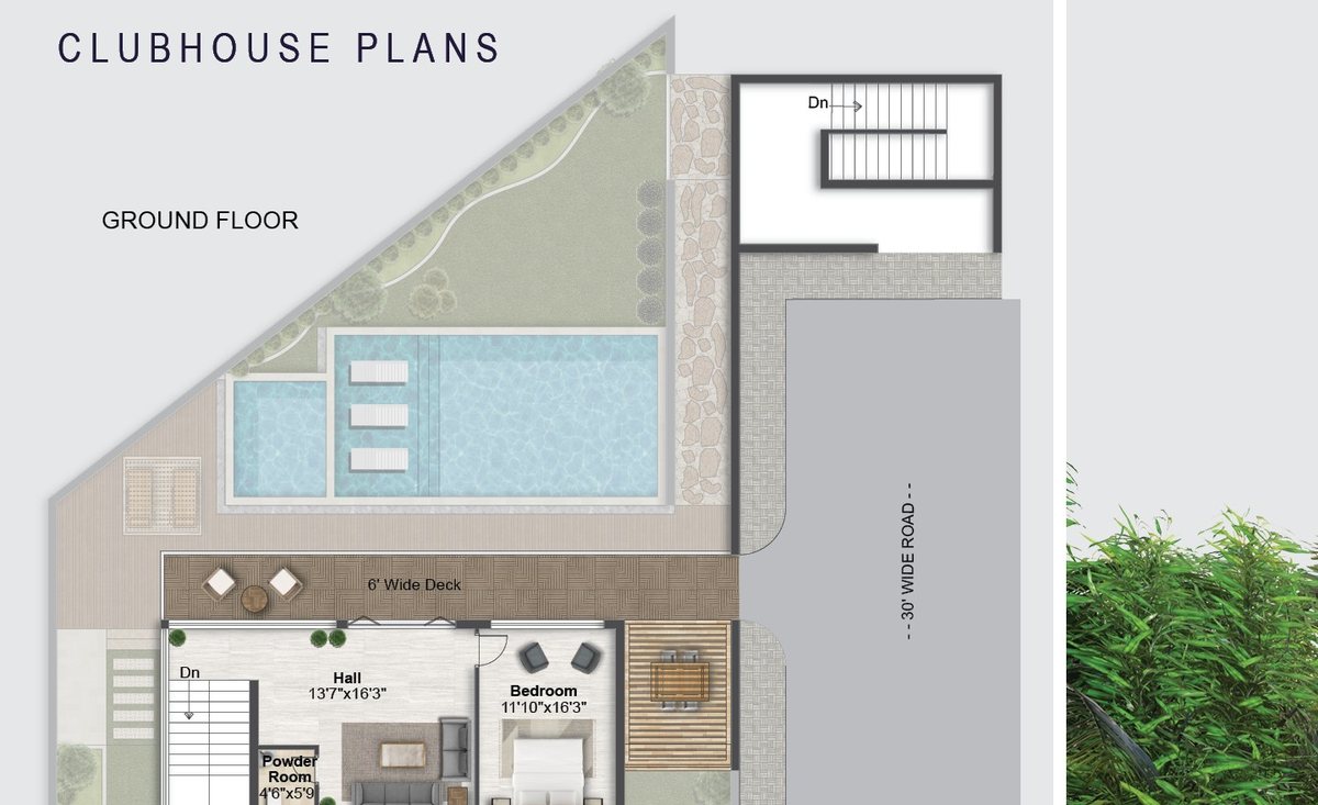 Clubhouse Ground Floor plan